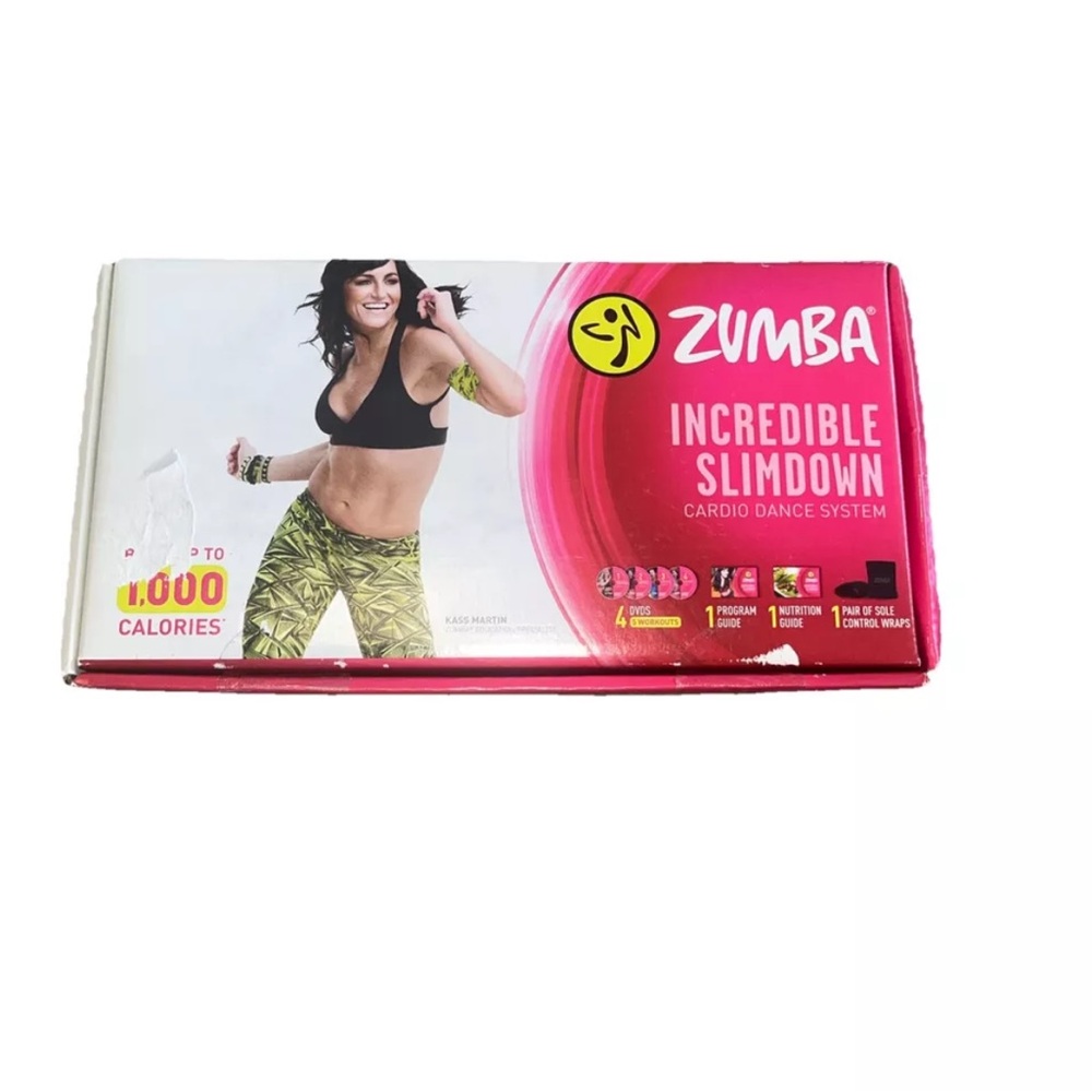 Zumba Fitness Incredible Slimdown Cardio Dance System - Pink and Yellow